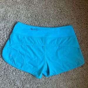 Lululemon Athletica Patterned Athletic Shorts, Lululemon Speed Shorts, Lululemon